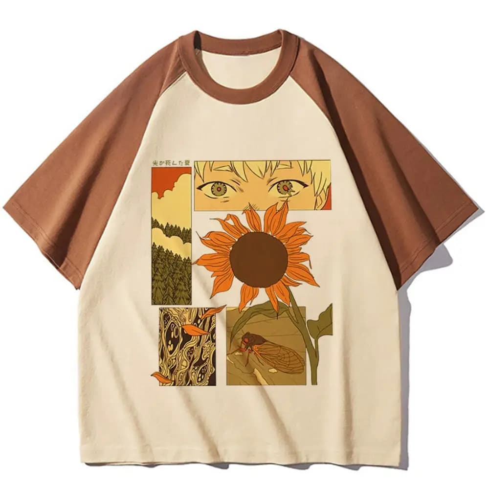 the Summer Hikaru Died tshirt female 80s Colorful Comfortable harajuku top tees Retro hip hop Breathable kawaii Pop Culture