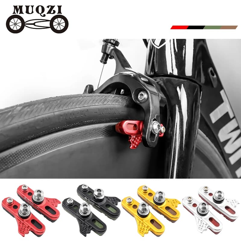 MUQZI brake pads for carbon rims brake pads for road bikes rubber rollers for aluminium brake block