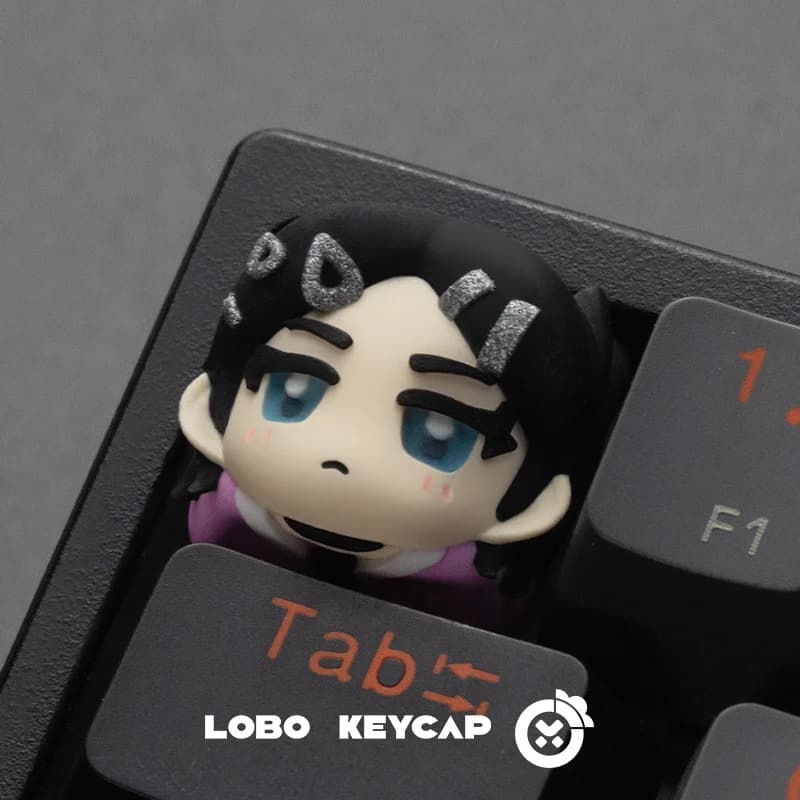 Two-dimensional mechanical keyboard in custom resin preserved egg series with single cover ESC