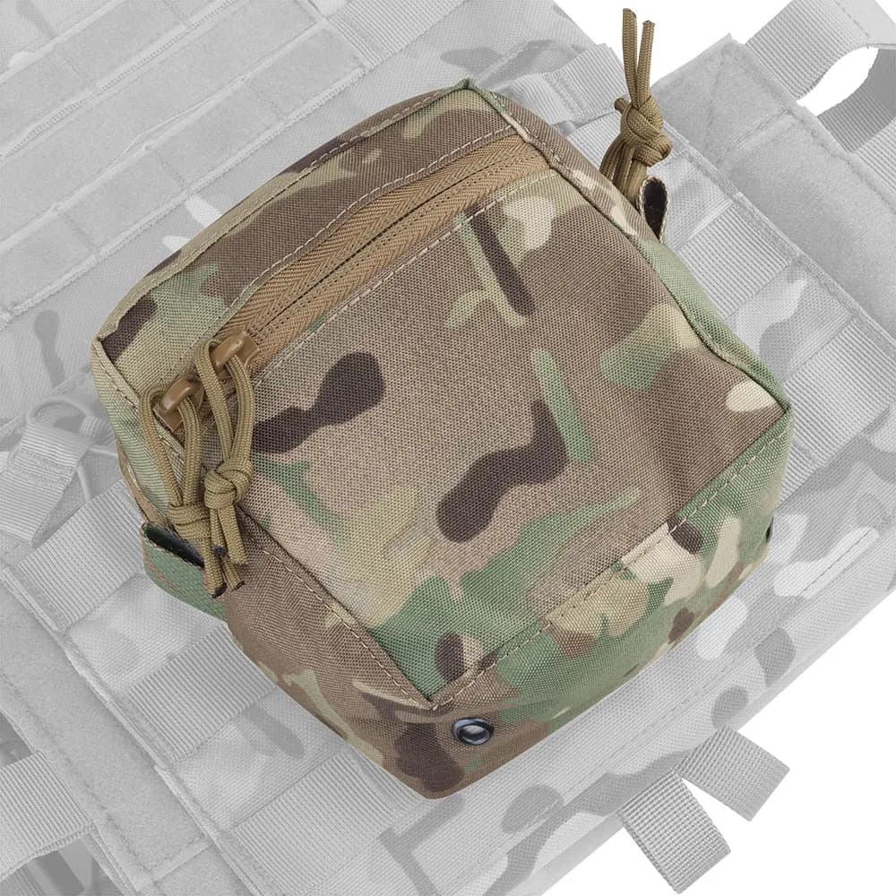 Tasca tattica Molle GP piccola custodia per gilet da caccia per uso generale pacchetto portaoggetti per tiro cintura softair tasca per strumenti EDC
