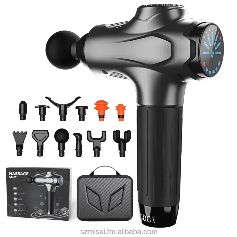 12 massage heads Healthcare supplies Massage gun Massage gun with deep tissue vibration