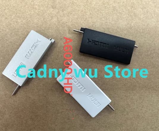 Nuovo HDMI e MULTI Interfaccia Copertura In Gomma Coperchio Della Porta Parti di Riparazione Per Sony A6000 Alpha ILCE-6000 Fotocamera Digitale