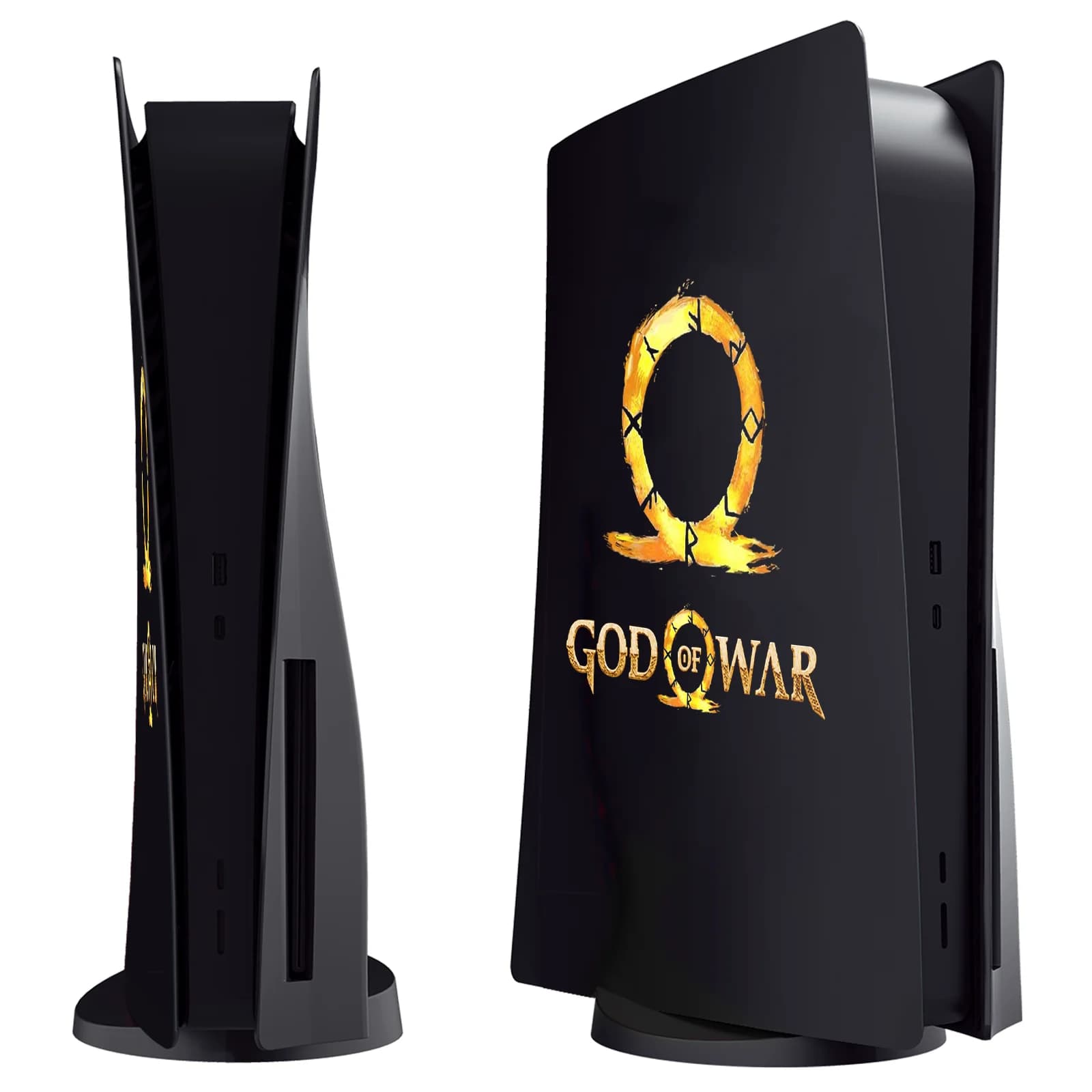Nuove piastre frontali Pannelli di copertura per console PS5 Accessori Playstation 5 Guscio protettivo per piastra frontale God Of War