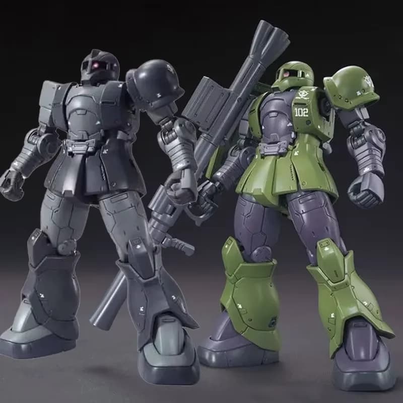GTO MS-05 Zaku I 018/009 HG 1/144 Forze di Kycilia Denim/Slender Mech Kit modello di assemblaggio Action Figures Decorazione giocattolo per bambini