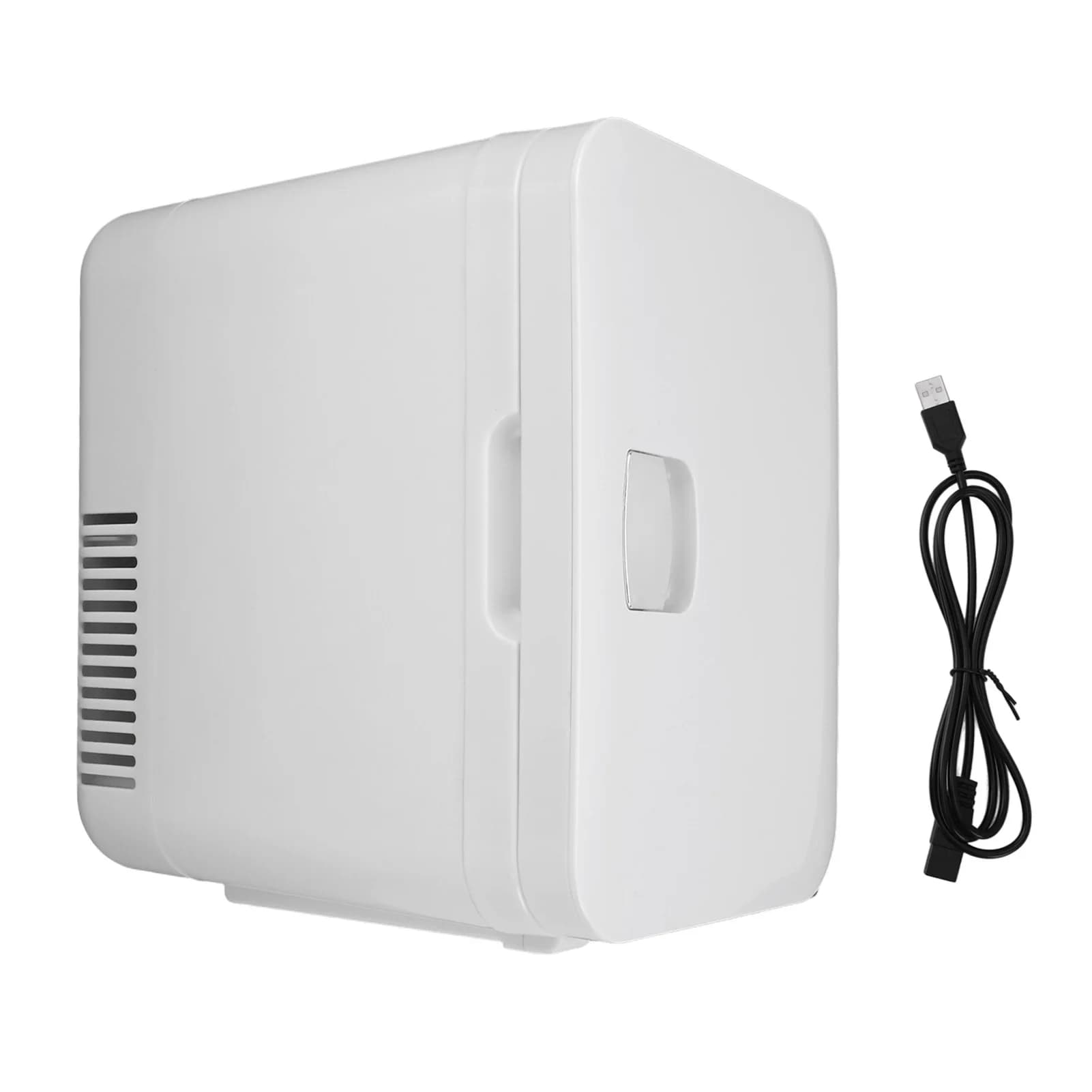Mini frigorifero 6L USB alimentato portatile più caldo frigorifero personale per la cura della pelle Bevande Farmaci alimentari Home Office Car