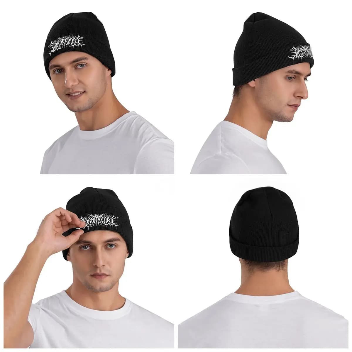 Lorna Singer Shore Band Berretto lavorato a maglia caldo Cappello a cuffia alla moda Autunno Inverno Berretti da esterno Cappelli per adulti unisex