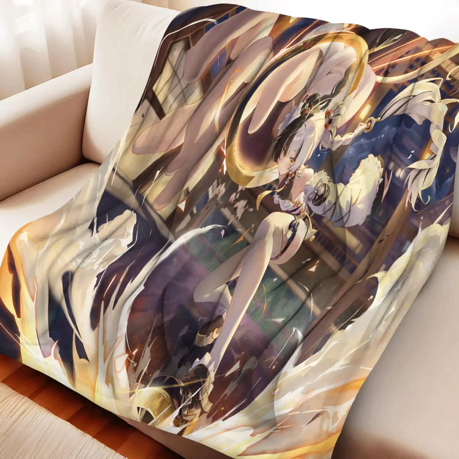 Absolute zero - Coperta morbida in peluche Liuyin, coperta in flanella per soggiorno, camera da letto, divano letto, regalo