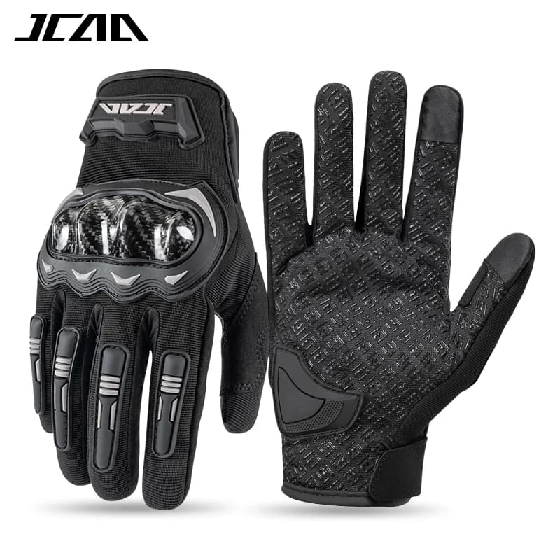 Summer Full Finger Motorcycle Gloves Men Women Breathable Touchscreen Non-Slip Anti-Fall Gloves