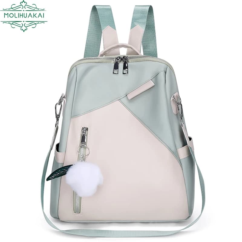 2022 zaini antifurto da donna zaini da scuola per studenti per ragazze adolescenti zaino da viaggio in pelle per Laptop Vintage impermeabile Mochila