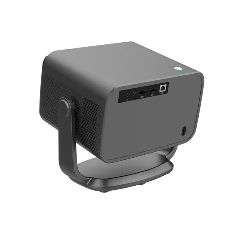 Home theater rotazione a 360 gradi dormitorio soggiorno proiettore da parete camera da letto grande schermo casa