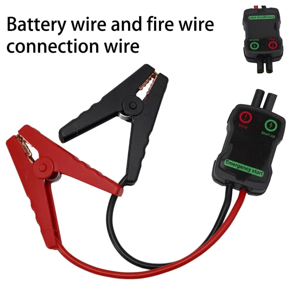 Morsetto per cavo EC5 maschio mini avviamento di emergenza 12V per morsetto per cavo ponticello B8 protezione da sovraccarico accessori per auto