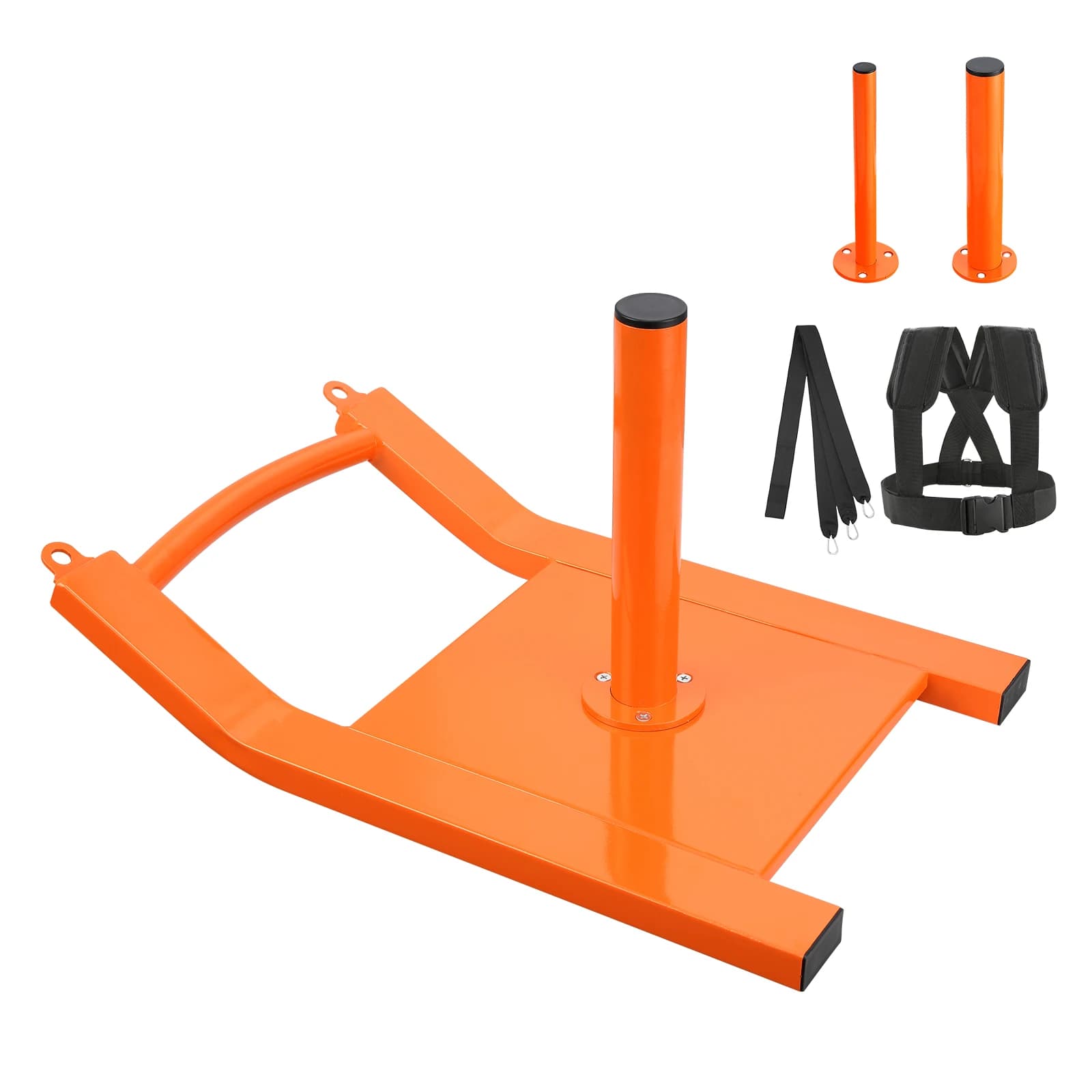 SucceBuy Steel toboggan training equipment for strength and speed for athletic exercises, suitable for weight plates