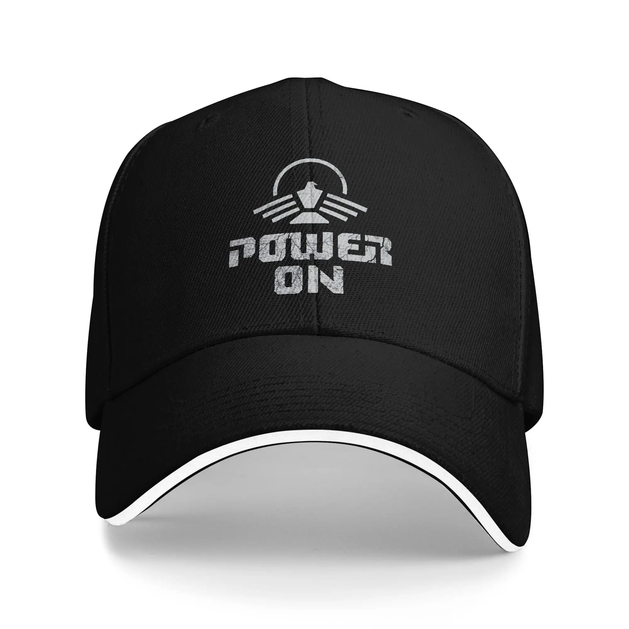Captain Power Power On Future Ladies Baseball Caps Men Adult Snapback Cap For Women Summer Sunscreen Hat