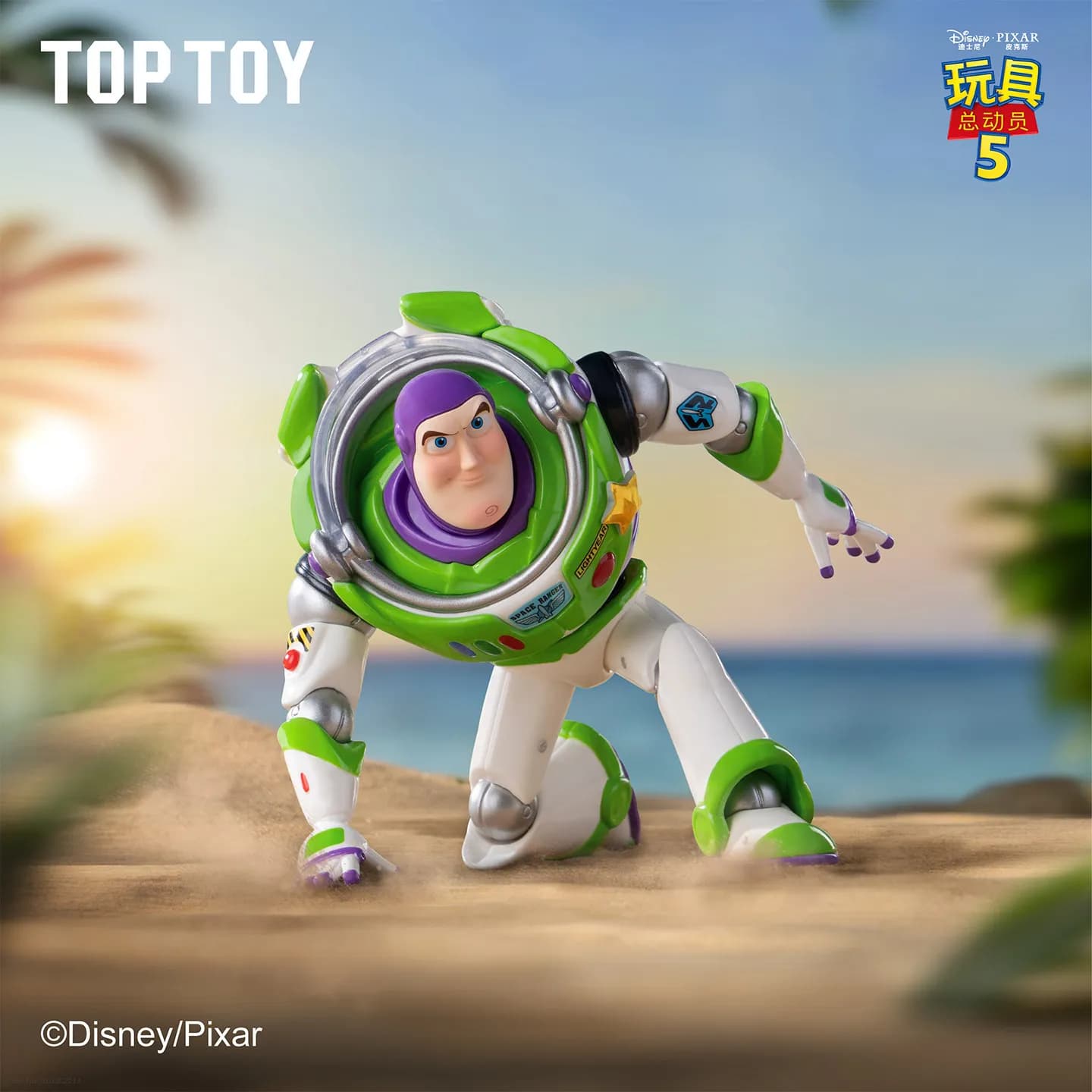 Toptoy Disney Pixar Toy Story 5 Buzz Lightyear Adventure Series Blind Box Action Figure Collectible Ornament Gift For Collectors