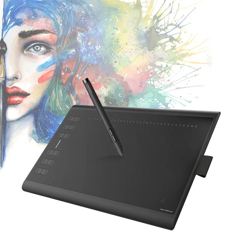 Best 10x6 Inches 8192 Levels New1060plus Digital Drawing Tablet for Design/kids/education