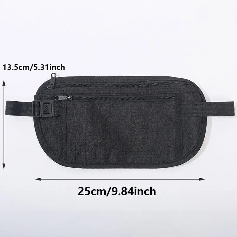 Travel Waist Packs Pouch For Passport Money Belt Bag Hidden Security Wallet Men Travel Bag Chest Pack Money Waist Bag