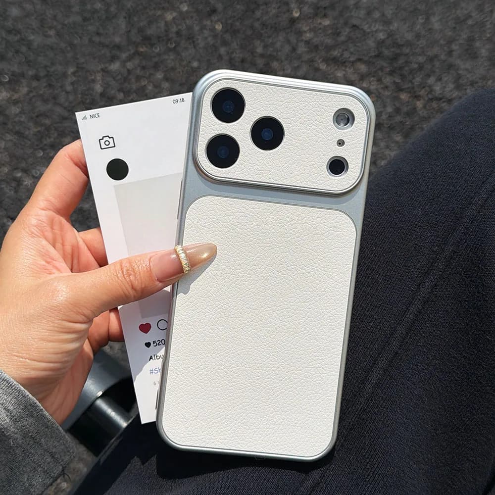 Custodia Protettiva Antiurto in Pelle per iPhone 17 Pro Max 16 13 15 11 14 12 16promax 17promax 16promax 15promax