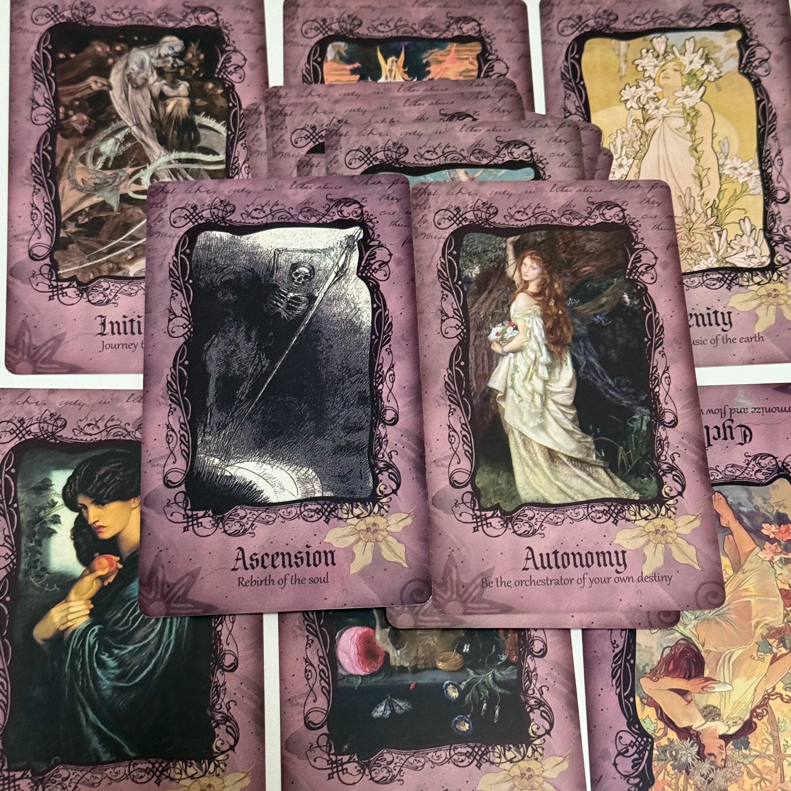 Carte Oracle Persephone A 22 carte Shadow Work Goddess Deck Carte Oracle 12 * 7 cm
