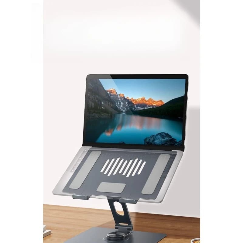 Supporto per Laptop 360° ° Il supporto per computer girevole multifunzione in alluminio adatto per MacBook Lenovo