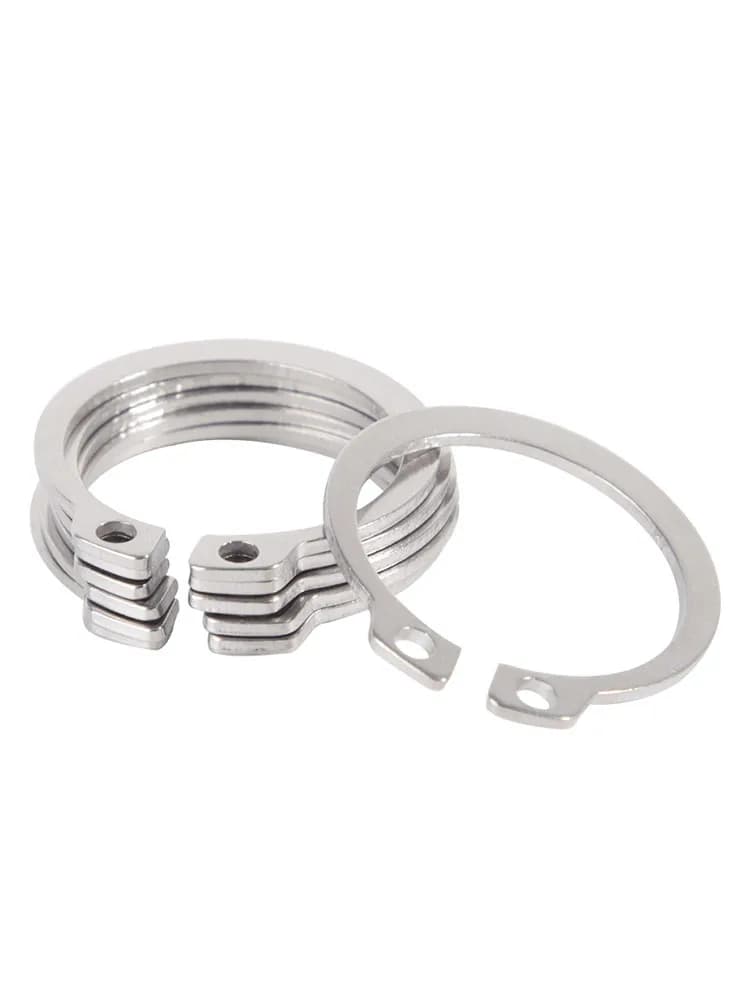 2-50PCS M6 M9 M10 M13 M14 M15 M16 304 Stainless Steel Bearing Type C External Security Ring