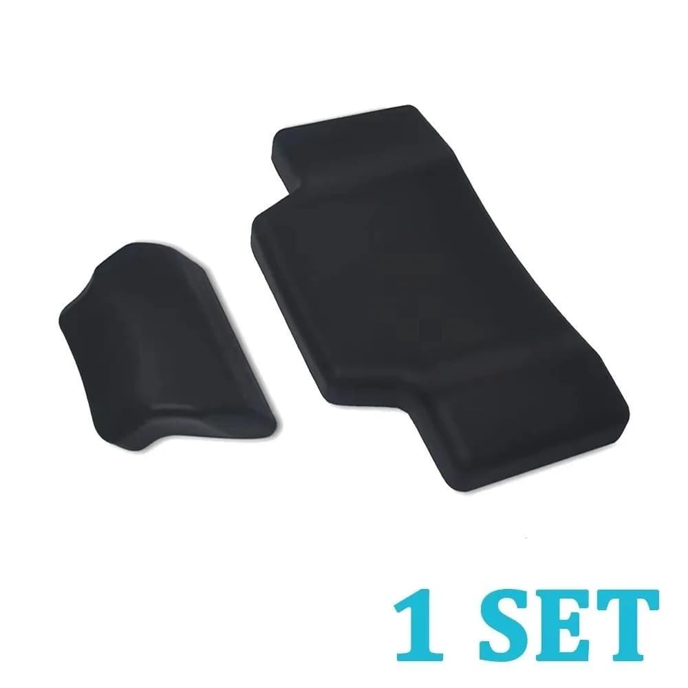 Schienale per bagagliaio moto antigraffio Cuscino per schienale confortevole autoadesivo Cuscino ergonomico per bauletto posteriore in schiuma PU 45 55 65L