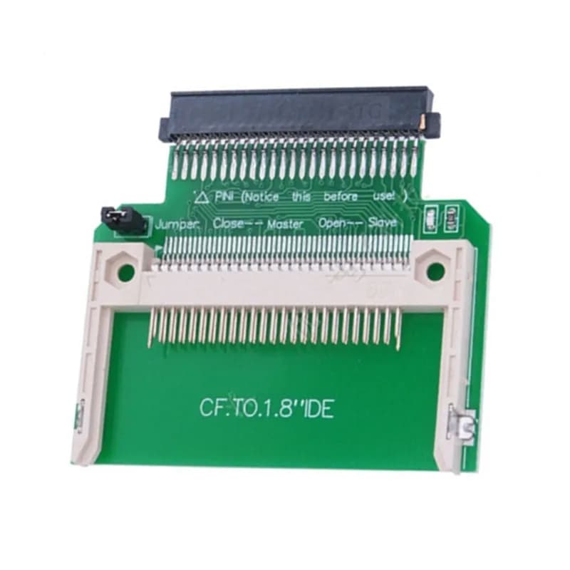Adattatore per scheda flash compatta Scheda di memoria CF a adattatore per disco rigido convertitore HDD IDE da 50 pin 1,8 pollici