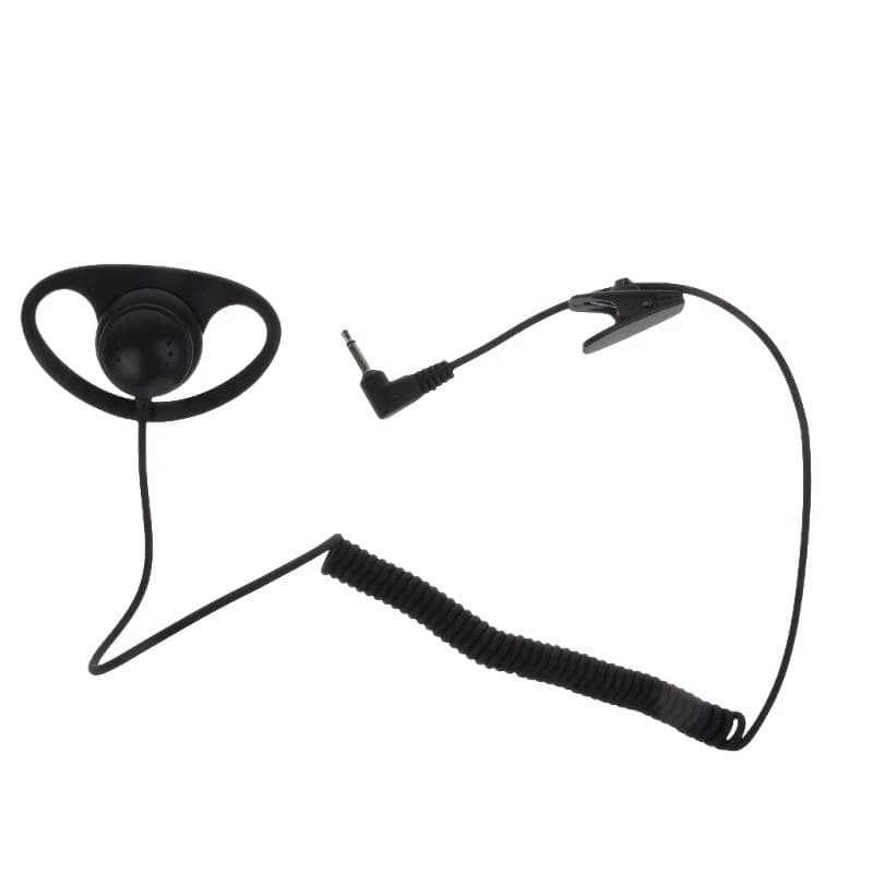 W89C Upgraded Walkie-Talkie Headphone 3.5mm-pin Receiver ONLY Soft Rubber Loop