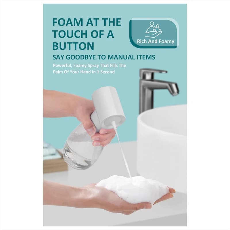RALCA-Bathing For Window Cleaning Wc Dispenser elettrico di shampoo schiumogeno Dispenser di sapone multifunzionale impermeabile