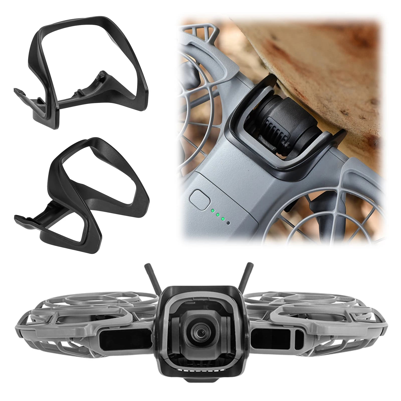 Protezione per Gimbal e Obiettivo Fotocamera, Paraurti Protettivo per Obiettivo Gimbal per Accessori Drone DJI NEO 2