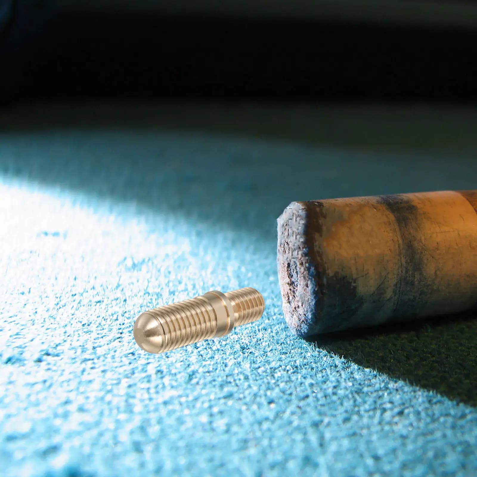 Set di viti per stecca da biliardo, connettore in ottone, prolunga per stecca da biliardo, accessori per stecca da snooker, prolunghe per biliardo, connettore per canna