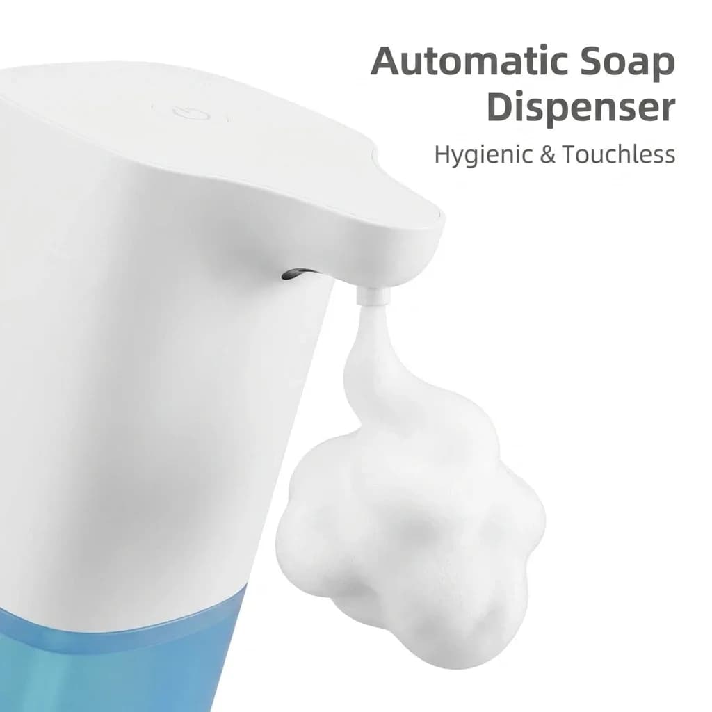 Dispenser Automatico Intelligente di Sapone Schiumogeno Induttivo per Mani e Spray Igienizzante per Telefono - Tecnologia Induttiva per un Lavaggio Igienico