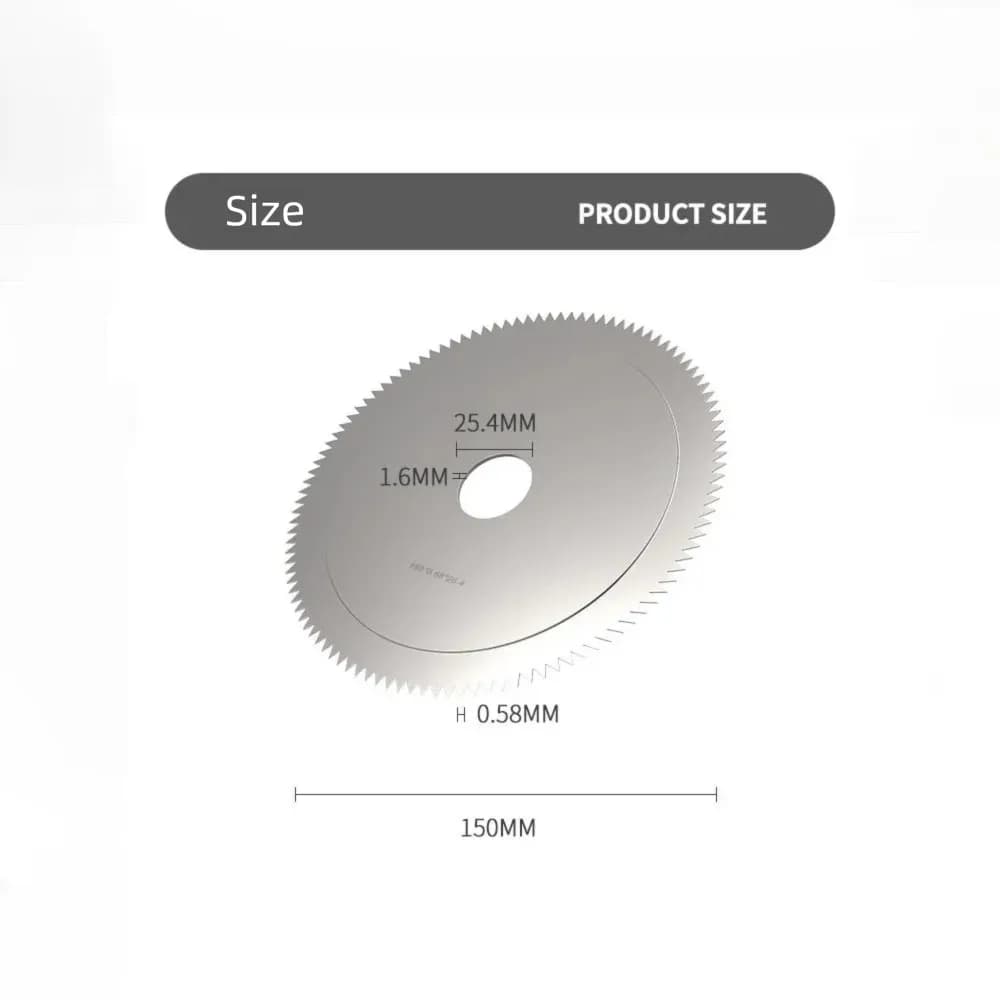 0.58MM Guitar Wire Groove Slotting Table Saw Blade Electric Guitar Wood Guitar Wire Repair and Replacement Tool