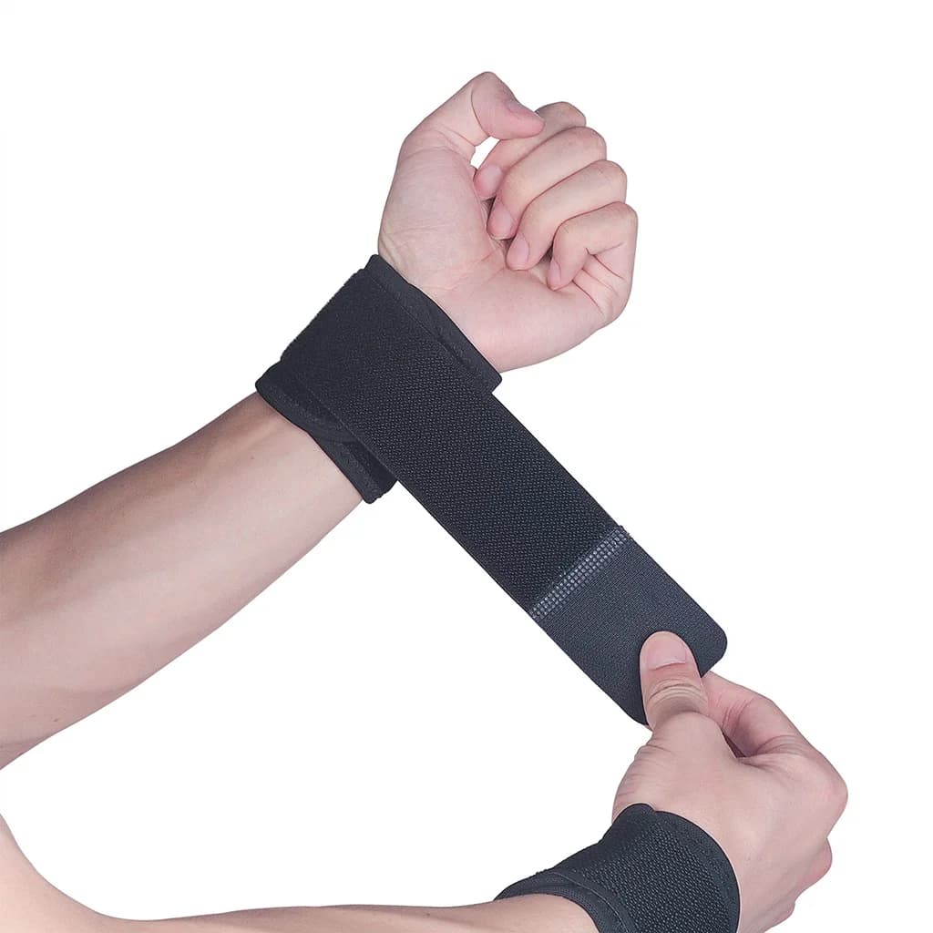 1PC/2PC Supporto per tutore da polso Cinghia di compressione da polso regolabile per sport, sollevamento pesi, tendinite, sollievo dal dolore al polso-usura
