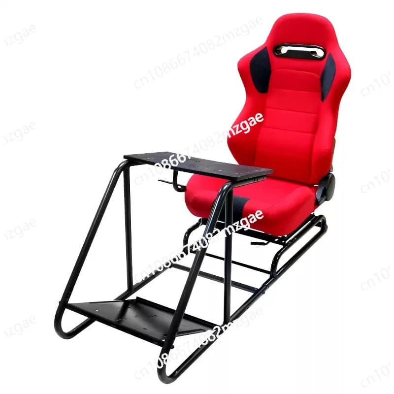 Simulatore di guida 1012 Racing Simulator Cockpit, sedile da corsa per videogiochi, postazione di gioco.
