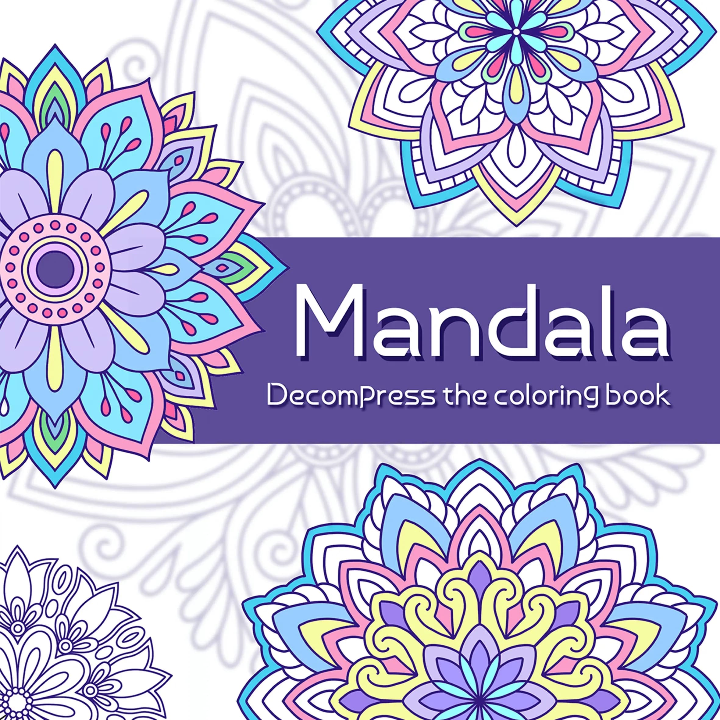MANDALA Patterns for Adults Interesting Drawing Book Perfect Gift for Party and Birthday (Stress Free Coloring Book)