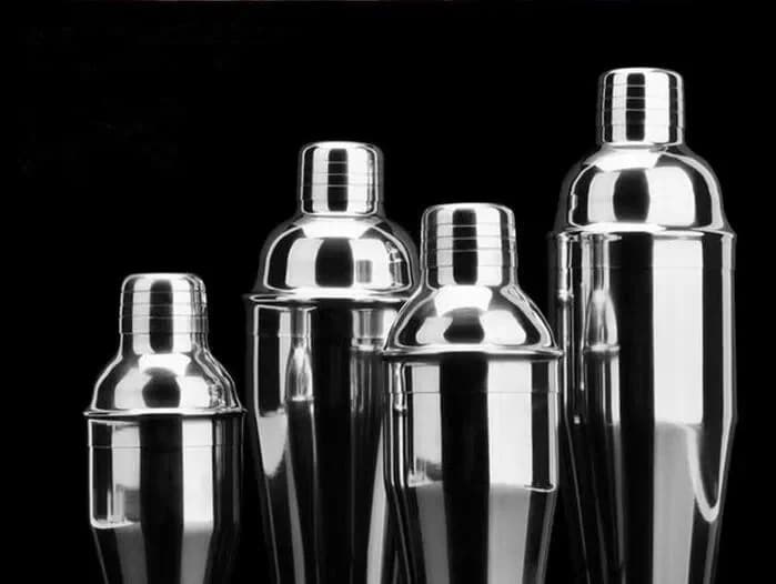 Shaker per vino in acciaio inossidabile Martini Shaker per cocktail Mixer Strumenti da bar Articoli da bar Strumenti professionali per baristi OK 0429