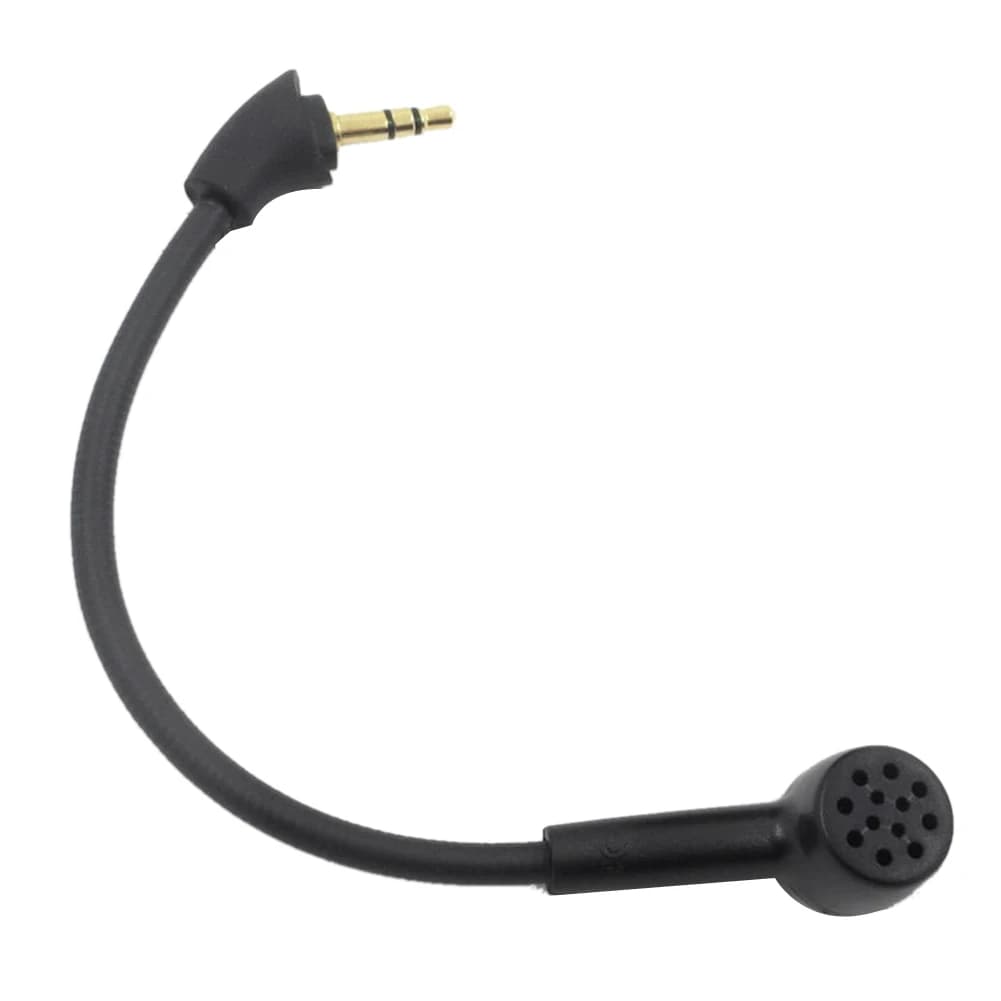 Reliable-Replacement Game Mic 3.5mm Microphone for HyperX Cloud Mix Gaming Headsets Headphones Gooseneck Mic