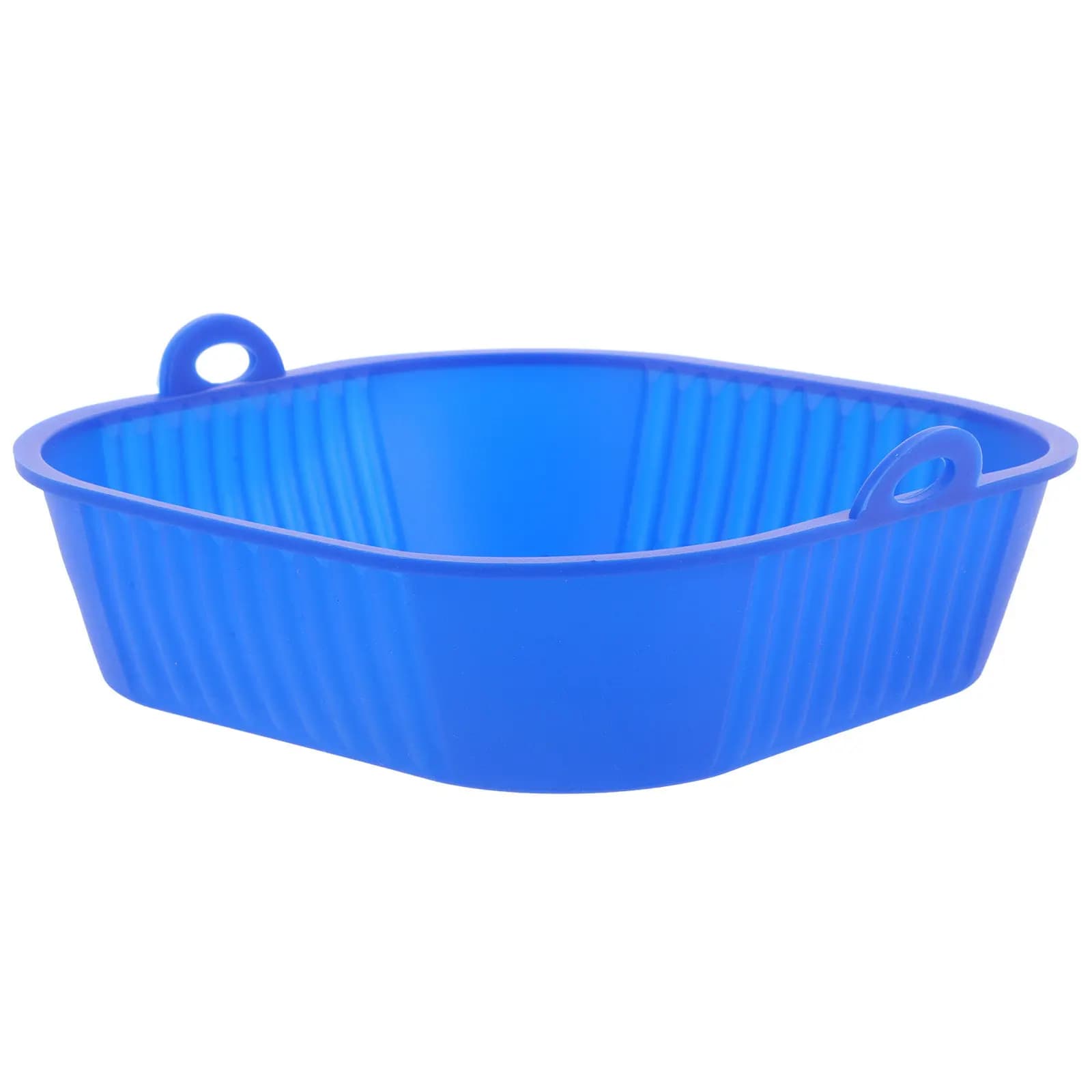Silicone Pieghevole Baking Board for Air Fryer, Reusable Anti-Fair Coating with Air Circulating Lines, Ideal for Cooking and Roasting