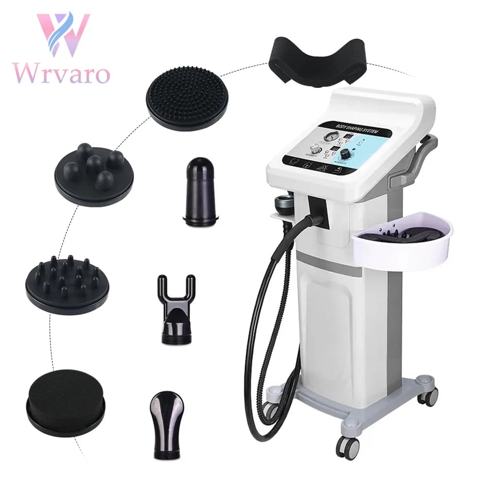 New G8 Vibration Massage Body Slimming Machine High Frequency Vibrating Weight Loss Massage Devices With Vacuum Heating Probe
