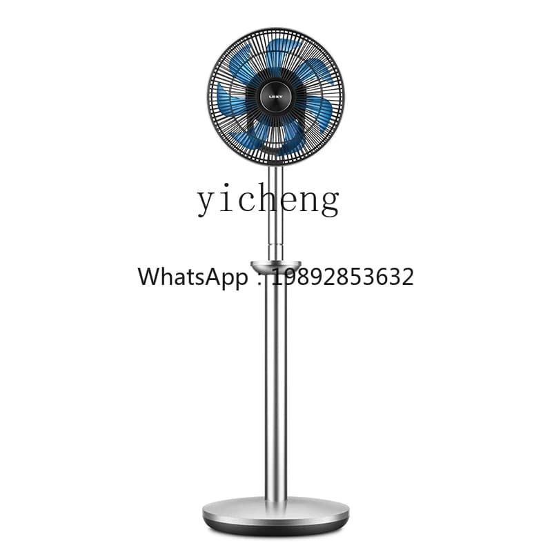 Ventilatore elettrico F1 con circolazione d'aria, silenzioso, intelligente, con telecomando vocale, da pavimento verticale.