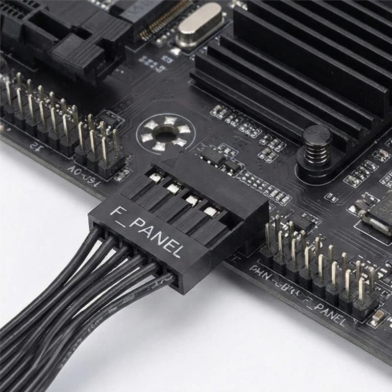 Cavo prolunga della del pannello della scheda madre Installazione semplice Ripristino LED per PC