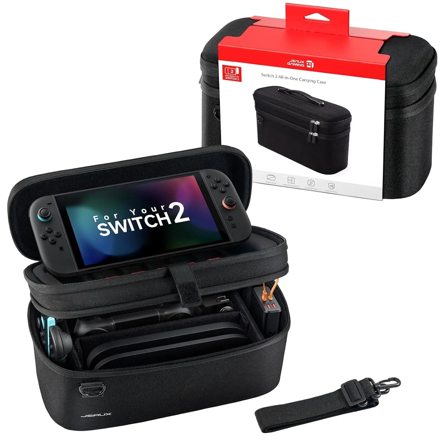 Custodia da trasporto all-in-one per ROG Xbox Ally / Ally X, borsa protettiva da viaggio compatibile con dock, controller Pro e accessori