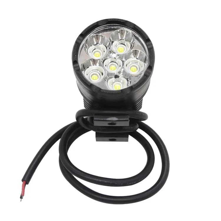 High Quality Super Light Motorcycle Led Headlights Waterproof 12V Fog Light Accessories Electric Bicycle Accessories