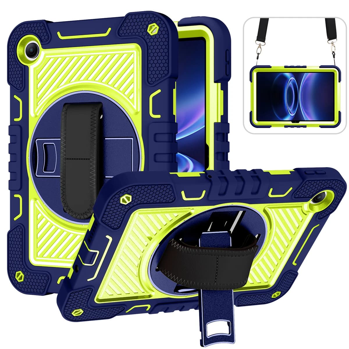 Shockproof Kickstand Tablet Case For Xiaomi RedMi Pad 2 SE 9.7 inch 2026 Kids Cover For RedMi Pad 2 9.7" Hand Shoulder Strap