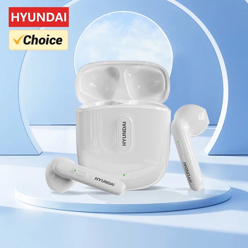 HYUNDAI TWS Auricolari Bluetooth Cuffie wireless Mini auricolari sportivi pro 6 Auricolari musicali applicabili agli smartphone HY-T17