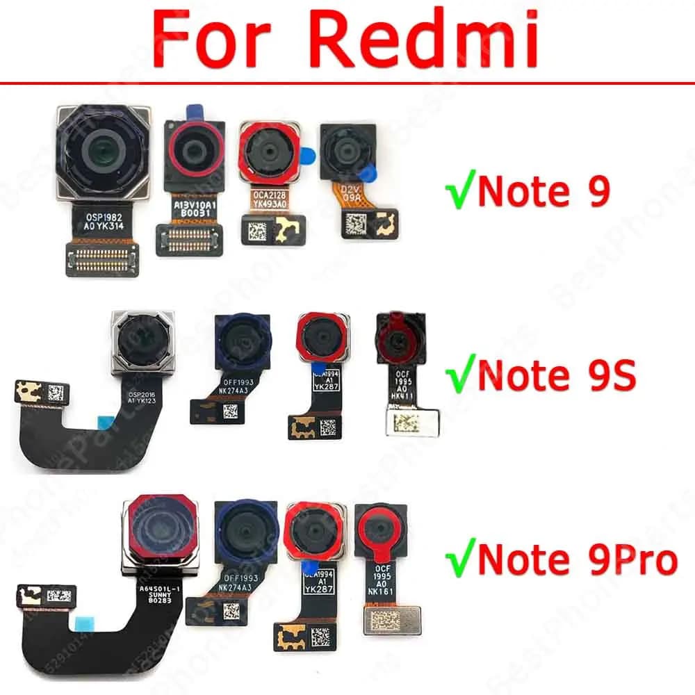 Fotocamera posteriore posteriore per Xiaomi Redmi Note 9 Pro 9S 9Pro Note9 modulo fotocamera posteriore principale Flex pezzi di ricambio di ricambio