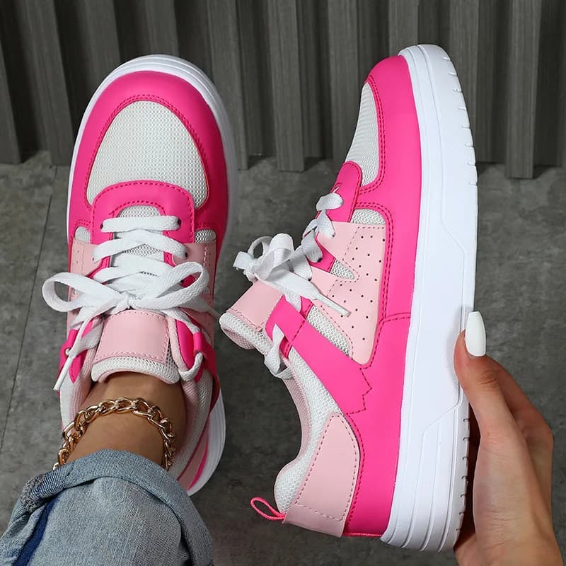 Scarpe da donna Scarpe da tavolo con suola spessa da uomo di moda di grandi dimensioni Suola morbida Scarpe sportive comode singole Stringate da esterno