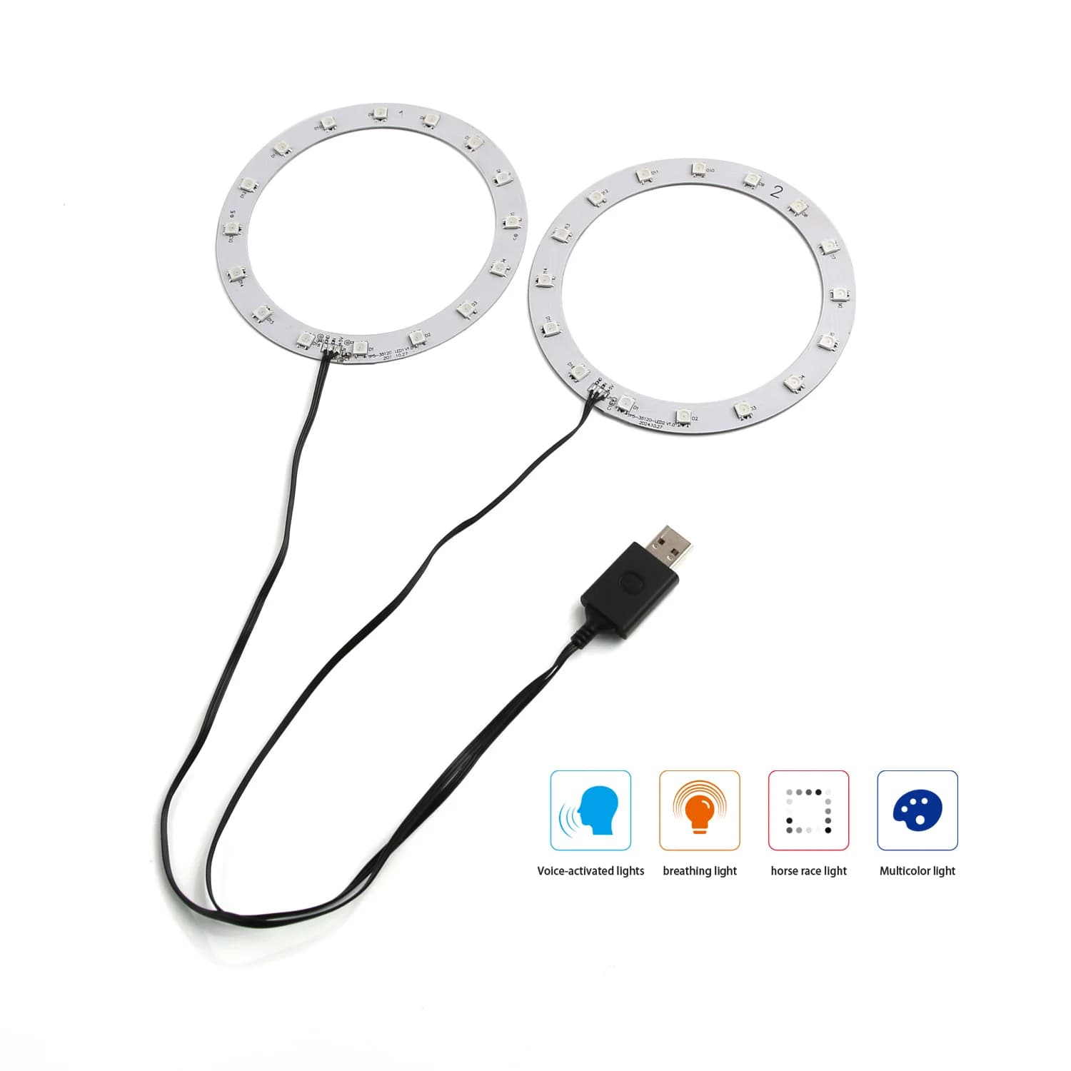 Lampada RGB per console PS5, striscia LED con effetti multipli per PS5 / PS5 Pro / PS5 Slim, edizione digitale con disco, accessori per videogiochi