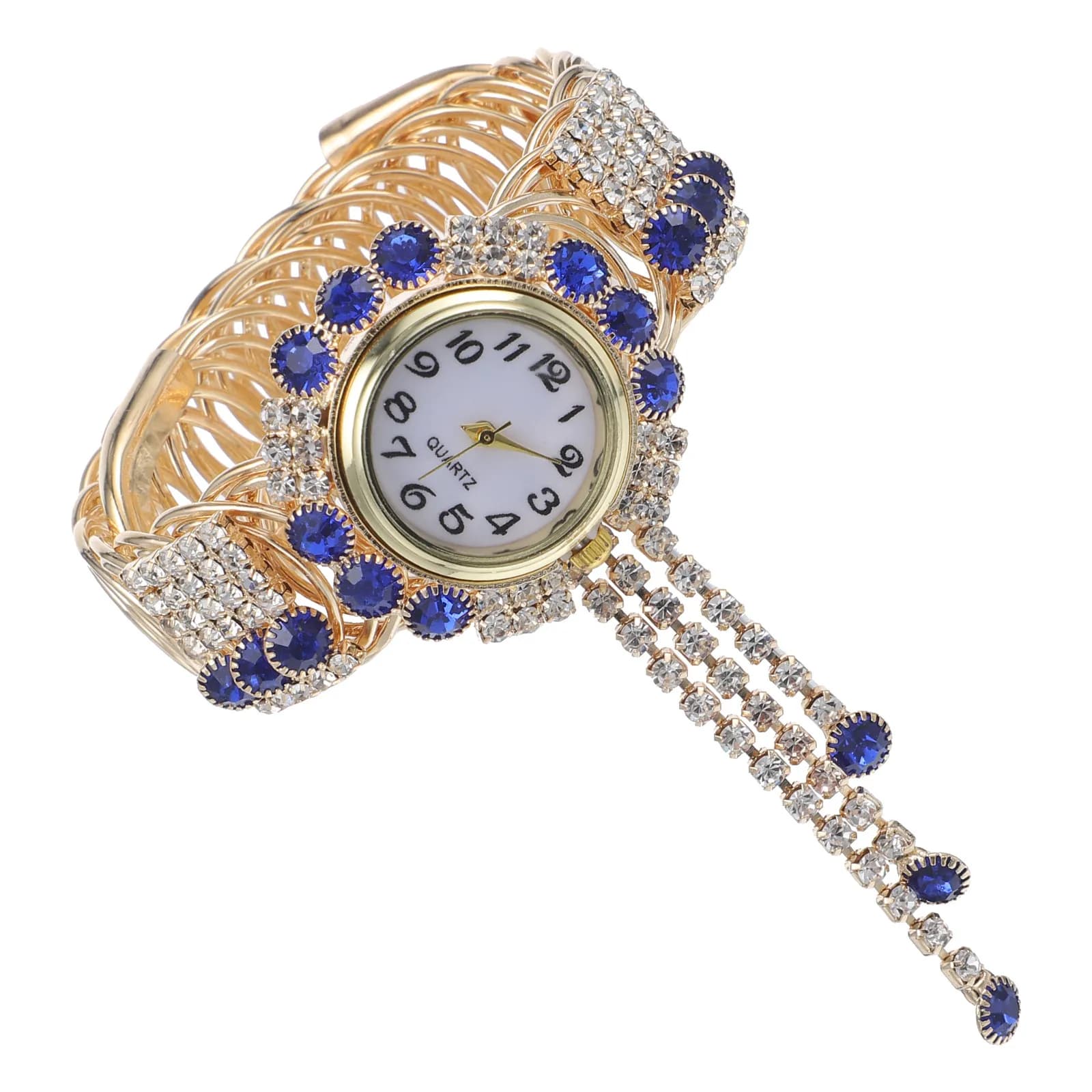 Elegante Orologio da Polso al Quarzo per Donne, Gioiello da Polso, Bracciale con Charm, Accessorio Trendy per Uso Quotidiano