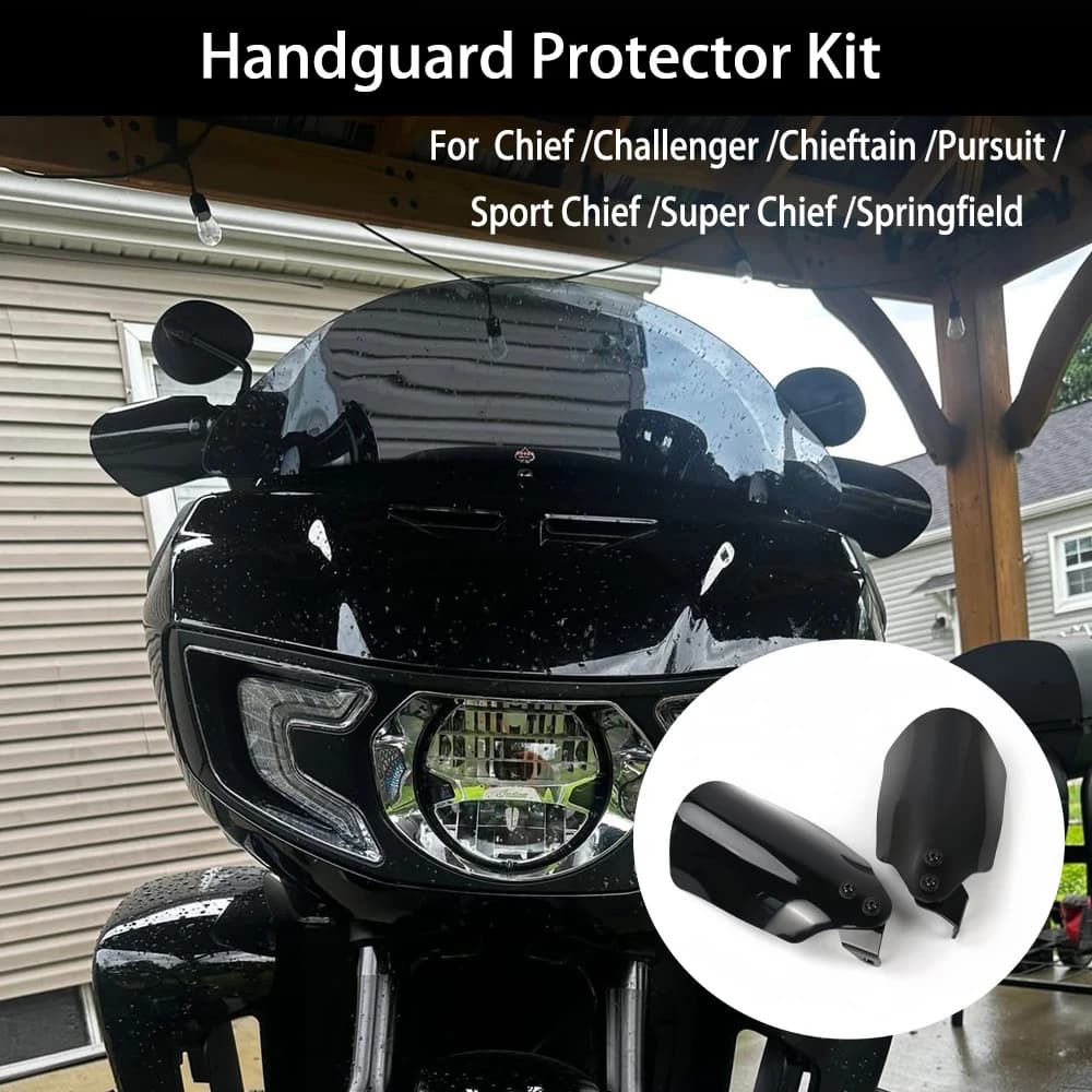 NUOVO Kit Protezioni Paramani per Indian Chief Challenger Pursuit 2022-2025 2026, Accessori Moto